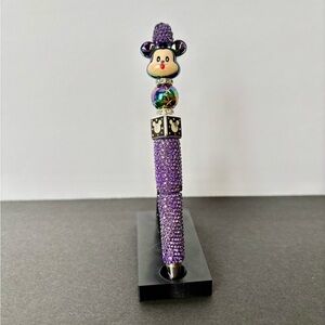 Purple Crystal Mickey Mouse Pen